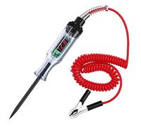 Digital Light Tester with Voltmeter, Heavy Duty Auto Circuit Tester with LCD Backlight