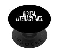 Digital Literacy Aide Appreciation Day For Work Week PopSockets Adhesive PopGrip
