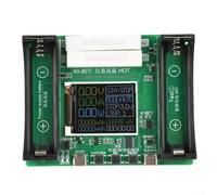 Digital Lithium Cell Capacity Tester Module Featuring 1.77 Inch Lcd Screen For Real Time Monitoring Of Internal Resistance Voltage Current And Power With Three Preset Operation Modes And Type C Port