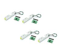 Digital Load Cell Weight Sensor 10KG, 4 Pack Aluminum Alloy Parallel Beam Scale Sensor with HX711 Module Compatibility for Electronic Kitchen Scales and DIY Weighing Projects, 0.1g Accuracy