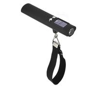 Digital Luggage Scale 3in1 Multifunctional 50kg 110lbs Hanging Baggage Weight Scale with Flashlight Power Bank LCD Display for Travel Weighing Suitcase Plastic