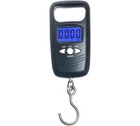 Digital Luggage Scale, Digital Fish Scale, 50kg Digital Pocket Scale Hook Weight Mini Hanging Scale LCD ABS Hanging Luggage Weighting Fishing Hook Balance