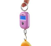 Digital Luggage Scale, Digital Fish Scale, Electronic Hanging Scale 25Kg 5g Mini Digital Scale Backlit Fishing Scale Pocket Scale Luggage Scale Kitchen Scale