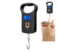 Digital Luggage Scale - Travel Weight Checker | Digital Fishing Hanging Hook Scale - Scal For Travel Suitcase Weigher, Portable 50kg Capacity Weight Measurement Tool For Travels Shipping Cooking Outd