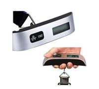 Digital Luggage Scales for Suitcases - Universal Unit Conversion, Compact Hand Held Luggage Weighing Scales for Easy Use, Hanging Scales for Trips, Baggage Limits up to 50kg