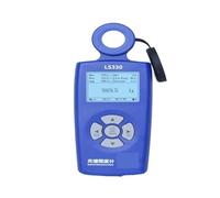 Digital Lux Light Meter, LS330 Spectral Illuminance Meter Luxometer Light Meter Digital CCT UVI CRI Ra Lx FC Flicker Frequency for Garden, Indoor, Photography