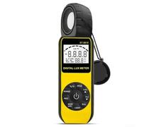 Digital Lux Meter 300000 Range Data Store Backlit For Professional Lighting Analysis Industrial Use