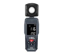 Digital Lux Meter Light Meter 3 Range Photometer Light Detector Spectrometer Meter 1-200,000 High Low Alarm Luminometer ST9620