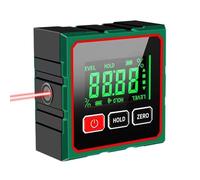 Digital Magnetic Level, Mini Battery Powered with Adjustable Position - Waterproof Angle Meter, for Plumbing Electricians Home Outdoor Workshop Construction Carpentry