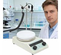 Digital Magnetic Stirrer Hot Plate, Adjustable Temperature 50-300℃, 100-1500 RPM, Forward & Reverse Rotation for Laboratory Research