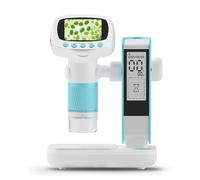 Digital Magnifier 2 Inch Display 8 LED Light Portable Design For Kids Scientific Observation Lab Experiments Exploration USB Microscope Camera With Carry Case