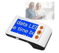 Digital Magnifier for Low Vision & Seniors, Handheld 3.5 Inch Screen with Light | Portable Reading Aid, 2-25x Zoom, 8 Color Modes, TV Output & Auto Shutdown
