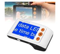 Digital Magnifier for Reading - 3.5" Handheld Electronic Video Magnifying Glass with 2X-25X Zoom | Portable Low Vision Reading Aid with 8 Color Modes, Freeze Frame & TV Output for Seniors