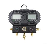Digital Manifold Gauge 0-6000kPa for HVAC R134a R410a for r32 - Electronic Pressure Tester with LCD Backlight for AC Charging and Vacuum Diagnosis(MG-301 Single Meter)