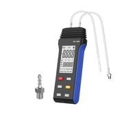 Digital Manometer,2-Port Manometer Gas Pressure Tester LCD Display with Backlight for Any Gas Pressure Trouble H-P-189A