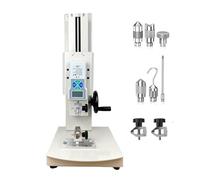 Digital Manual Tensile Testing Machine, Vertical Force Test Bench with Hand Crank, 5 Probes for Compression and Tension Testing