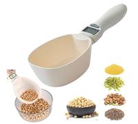 Digital Measuring Spoon,800g/0.1g Electronic Kitchen Measuring Scale with Conversion,Food Spoons Scales,Multi-Functional Scoop Adjustable Scale,LCD Display Cooking Dispensing Cup Tools