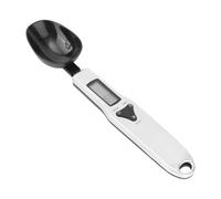 Digital Measuring Spoon Scale, 0.1-500g Electronic Kitchen Food Weighing Spoon Scale Detachable High Precision Gram Measuring Spoons with LCD Display Weighable Units g/oz/gn/ct