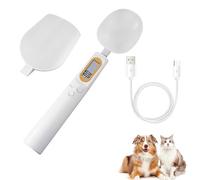 Digital Measuring Spoon,Weighing Spoon Scale 1000g / 0.1g High Precision with LCD Screen& Removable Handle& 4 Unit Modes for Kitchen Gadgets and Daily Meals Pet Dog Cat Food
