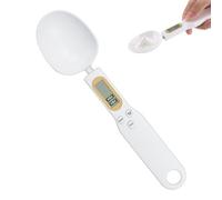 Digital Measuring Spoon, Weighing Spoon Scale, 500g / 0.1g High Precision Electronic Kitchen Spoon with LCD Display for Cooking Baking Food Ingredients Pet Dog Cat Meal Powder Liquid Measurement