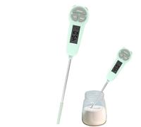 Digital Meat Thermometer - 20cm Electronic Food Probe, LCD Temperature Gauge, Instant Read Cooking Tool | Kitchen Barbecue Picnic Travel Meats Accessory for Home Chef Grilling BBQ Party