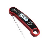 Digital Meat Thermometer, Cooking Thermometer ±0.5°C Accuracy, IP65 Waterproof, Kitchen Thermometer with 110 mm External Long Probe, for Roasting, BBQ, Kitchen, Oven, Baking