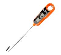 Digital Meat Thermometer for Cooking, Instant Read Food Thermometer for BBQ and Frying, Orange Kitchen Accessory