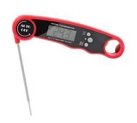 Digital Meat Thermometer, Magnetic Food Thermometer Grill Thermometer Read Meat with Stainless Steel Probe, Backlight, Candy Thermometer for Deep Fry, BBQ, Roast Turkey
