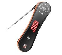 Digital Meat Thermometers With Auto Wake Function NonSlip Grip Temperature Gauges For Precise Cooking Control Easy Carry Meat Thermometers With Storage Probes