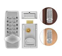 Digital Mechanical Door Lock 2-4 Digits Push Button Code Lock for Cabinet Outdoor Indoor Security Storage Box Keypad Lock