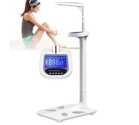 Digital Medical Scale for Accurate Height and Weight Measurement, Smart Non-contact Sonar Ranging with LCD Display, Ideal for Office, Home, and Gym Use