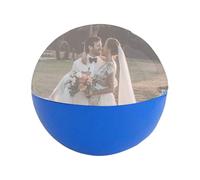 Digital Memory Display - /2.76 in Crystal Ball | Diy Video Display, Clear Glass Ball for Mediation and Healing for Anniversaries Kids Adults Birthday Wedding Night Party Christmas Halloween