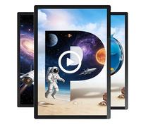Digital Menu Board, 27-inch 4K HD Display with Android System, Wall-Mountable for Restaurant Wayfinding and Auto Play