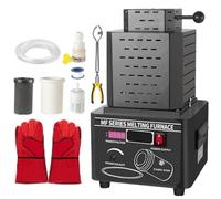 Digital Metal Melting Furnace with Graphite Crucible, High Temperature for Jewelry Casting and Smelting