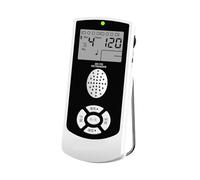 Digital Metronome for Guitar Piano Drum and All Instruments with Timer, English Vocal Counting and 2 Different Sounds(Battery model-Blue)