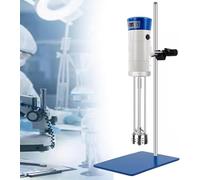 Digital Micro Homogenizer Emulsifier 510W Agitator Blender for Cosmetics, Laboratory Use, Efficient Dispersing and Blending, Ideal for Creams and Lotions