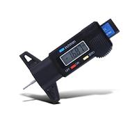 Digital Micrometer, 0.01mm Micrometer Digital 0-25mm LCD Electronic Depth Gauge Tread Metal Measure Carbon Fiber Gauge Height Measuring Instruments Professional Measuring Tools Thickness Gauge(Plastic