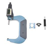 Digital Micrometer 0-25mm Alloy Chrome Plated 0.001mm Resolution - Precision Thickness Measuring Tool with Low Error for Machinists and Engineers (75-100 mm)