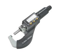 Digital Micrometer, 0-25mm Digital Micrometer Electronic Outside Micrometer Digital 0.001mm High Precision Depth Micrometer Micro Caliper Professional Measuring Tools Thickness Gauge
