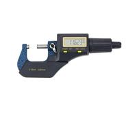 Digital Micrometer, 0-25mm External Micrometer Digital Micrometer Measuring Tools Micro Meter Gauges For Measurement Outside Micrometers Electronic Professional Measuring Tools Thickness Gauge