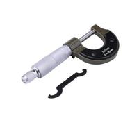 Digital Micrometer, Stainless Steel Digital Micrometer Gauge High-precision External Diameter Spiral Calibration Technology Measure Tool Professional Measuring Tools Thickness Gauge