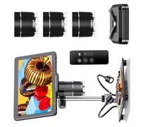 Digital Microscope 1080P 2500X 10.1inch Screen Adjustable for Electronics Repair & Educational Use Microscope for Coin Inspection