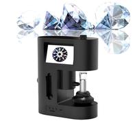 Digital Microscope 30-200X with LED Light and Screen Display | Adjustable Focus, Clear Image for Diamond Inscription Viewing