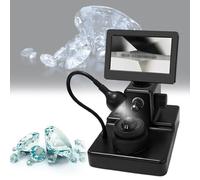 Digital Microscope 4.3 Inch, 1000X Magnification With Led Light, Focal Length 3Mm, Ideal For Circuit Board Testing, Clock Repair, Textile Industry Applications