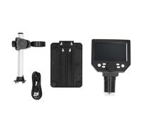 Digital Microscope 4.3in LCD 10MP Electronics Repair Soldering Coin Camera with 8 LED Full View