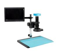 Digital Microscope Camera with High-Resolution Video and LCD Monitor for Electronic Repair and PCB Inspection