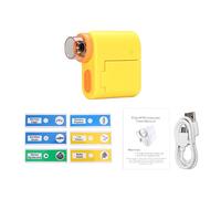 Digital Microscope Fixed Focusing 1000X Pocket Glass LED Light Portable Handheld Educational