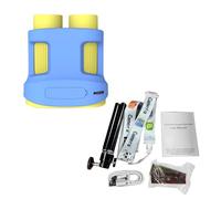 Digital Microscope for Children with 2.0 inch, Kids Microscope handheld 4K Photo Resolution Manual Focus Wheel with 0 to 46mm focus range Multi Language Support for Boys Girls (blue)