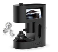 Digital Microscope For Gems, 30-200X Magnification, Dual Screen Display With Light, Clear Observation For Diamond Girdle And Jewelry Inspection