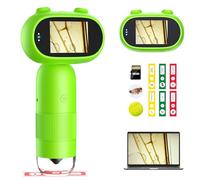 Digital Microscope for Kids,2.0" IPS Screen Handheld Microscope for Kids,Support Capture Photo & Video Record,Science Edu Gift for Children Birthday Ages 3-12